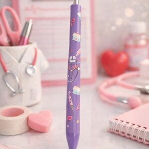 Purple Medical Theme Pen